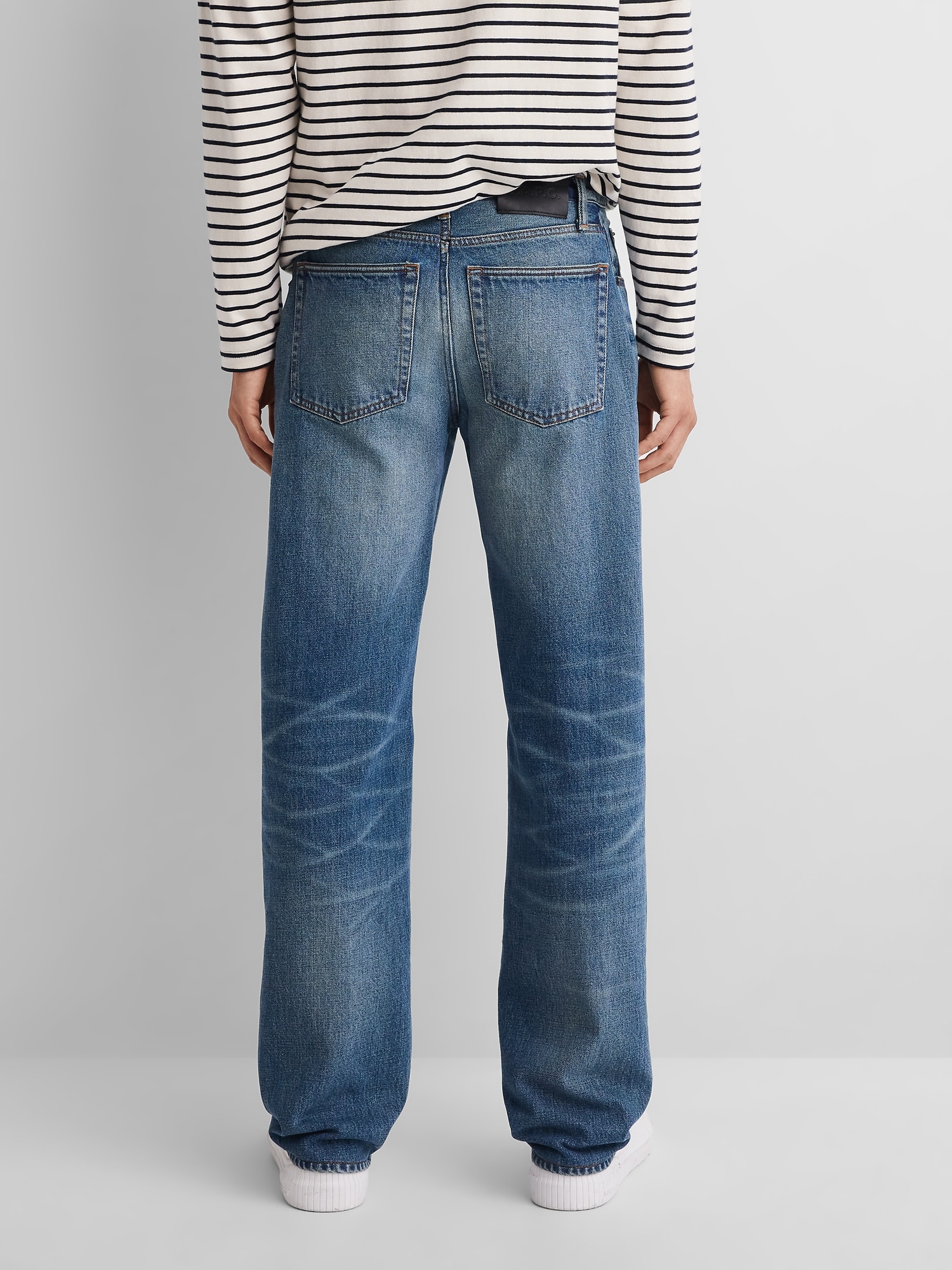 A.P.C. Japanese Denim Relaxed Straight Jeans