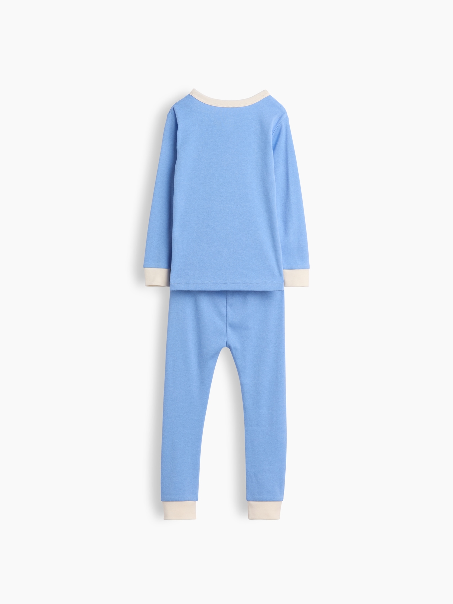 Pyjama henley en coton biologique brossé pour Bébé et Tout-petit