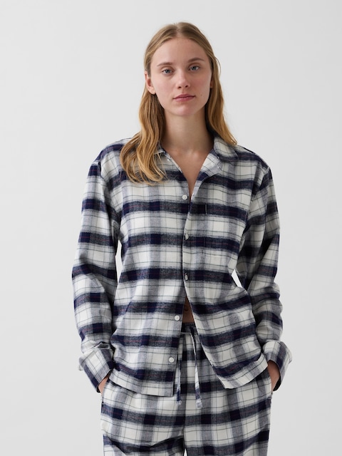 CHEMISE DE PYJAMA EN FLANELLE ULTRA-DOUCE POUR ADULTE