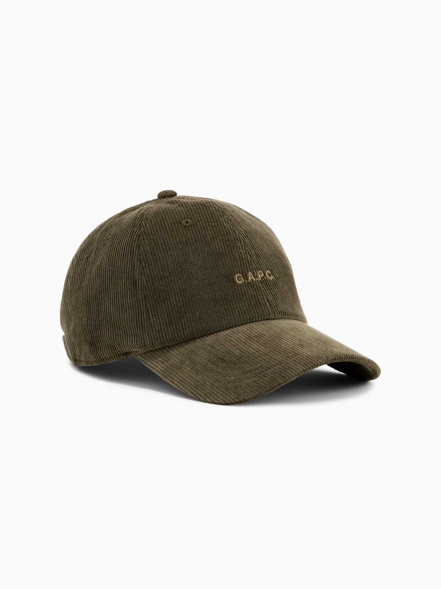 × A.P.C. Logo Corduroy Baseball Hat