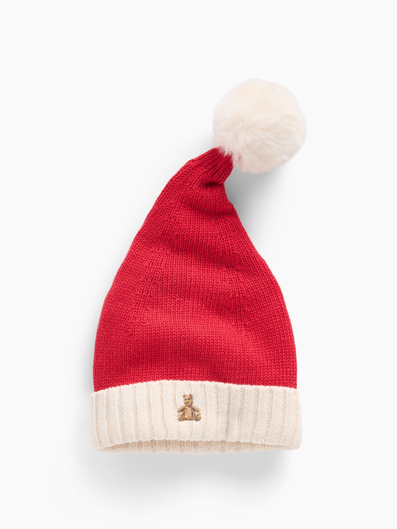 Bonnet de père Noël en tricot pour Bébé