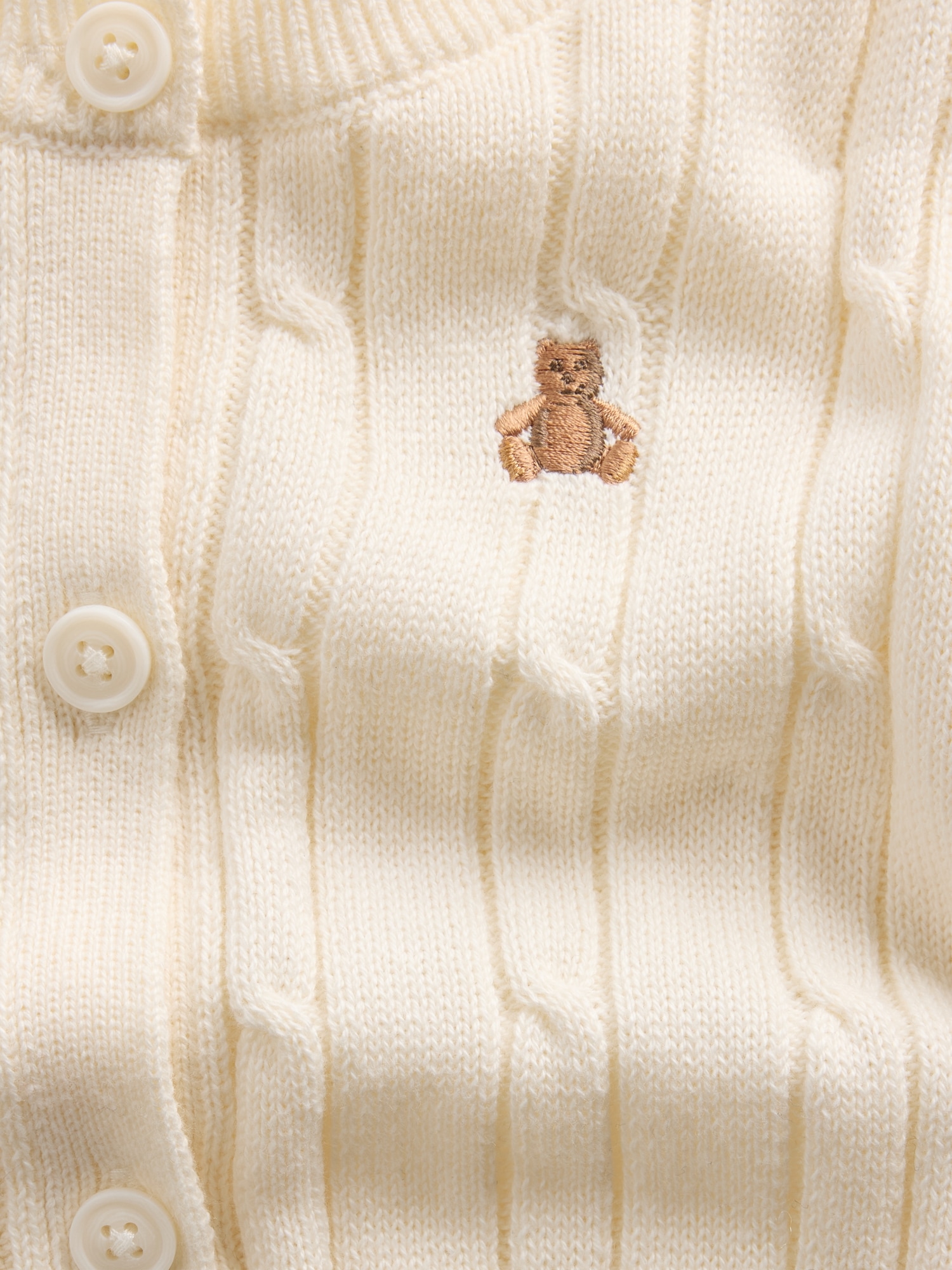 Ensemble avec cardigan en tricot torsadé pour Béb