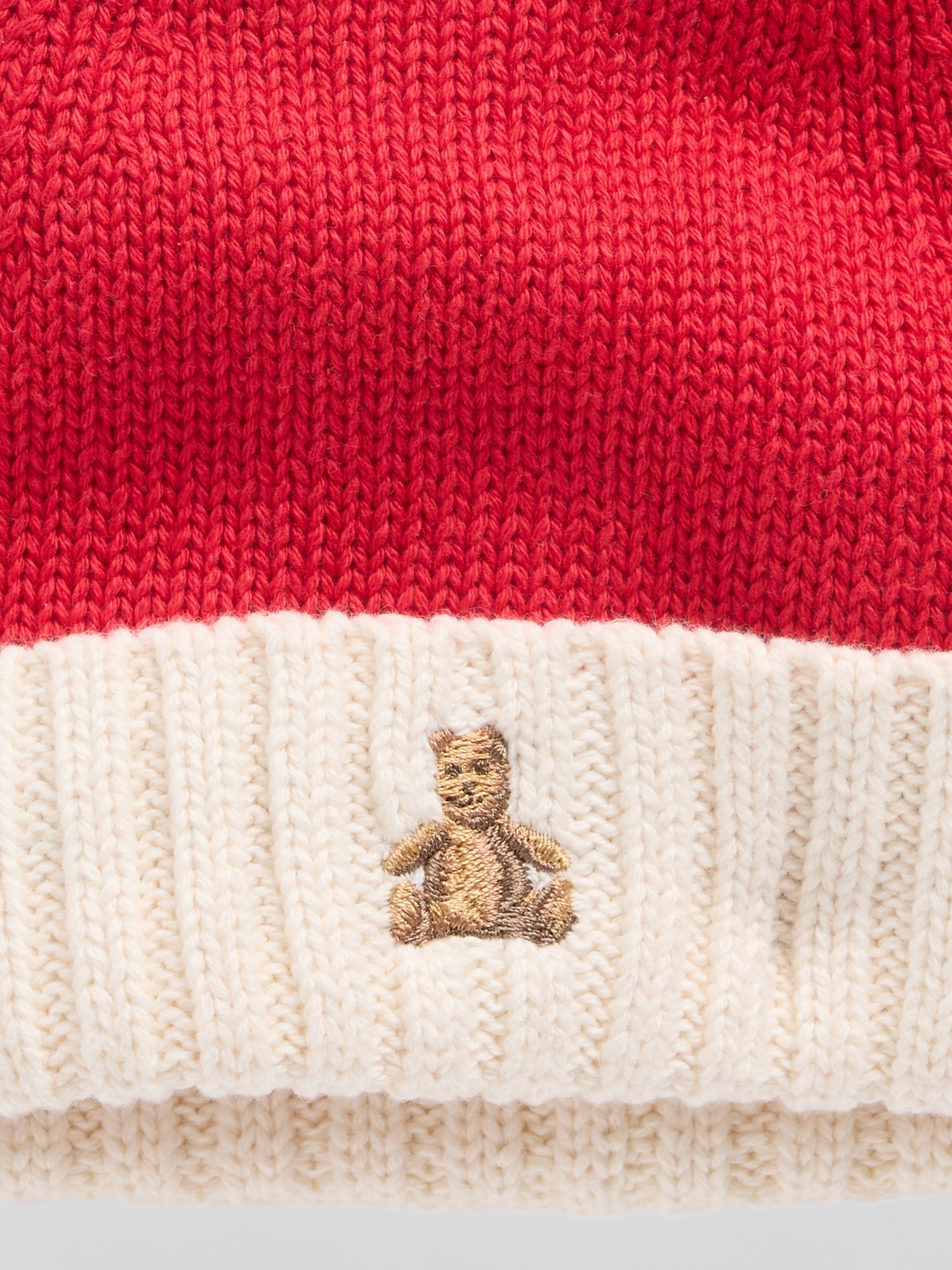Bonnet de père Noël en tricot pour Bébé