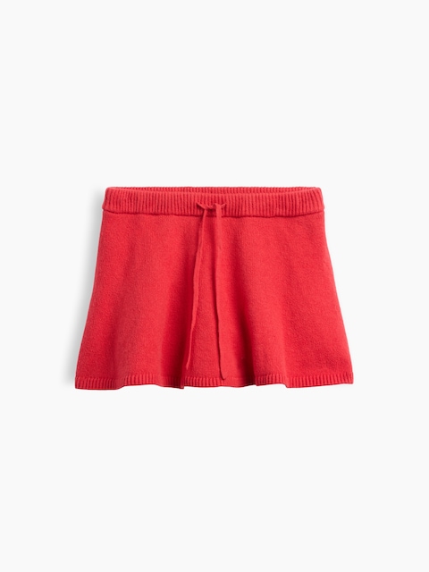JUPE-SHORT EFFET CACHEMIRE EN TRICOT POUR ENFANT