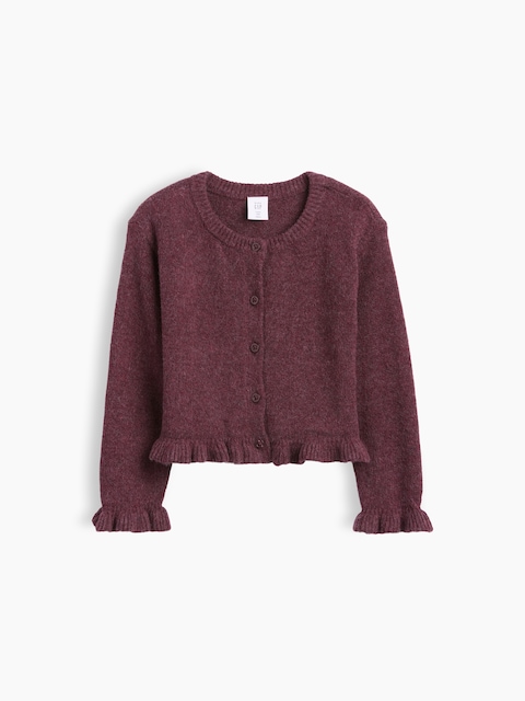 Baby & Toddler CashSoft Ruffle Cardigan Sweater