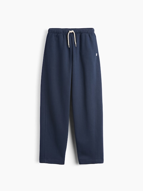 PANTALON DÉCONTRACTÉ EN COTON OUATÉ À COUPE BARIL VINTAGEDOUX POUR ENFANT
