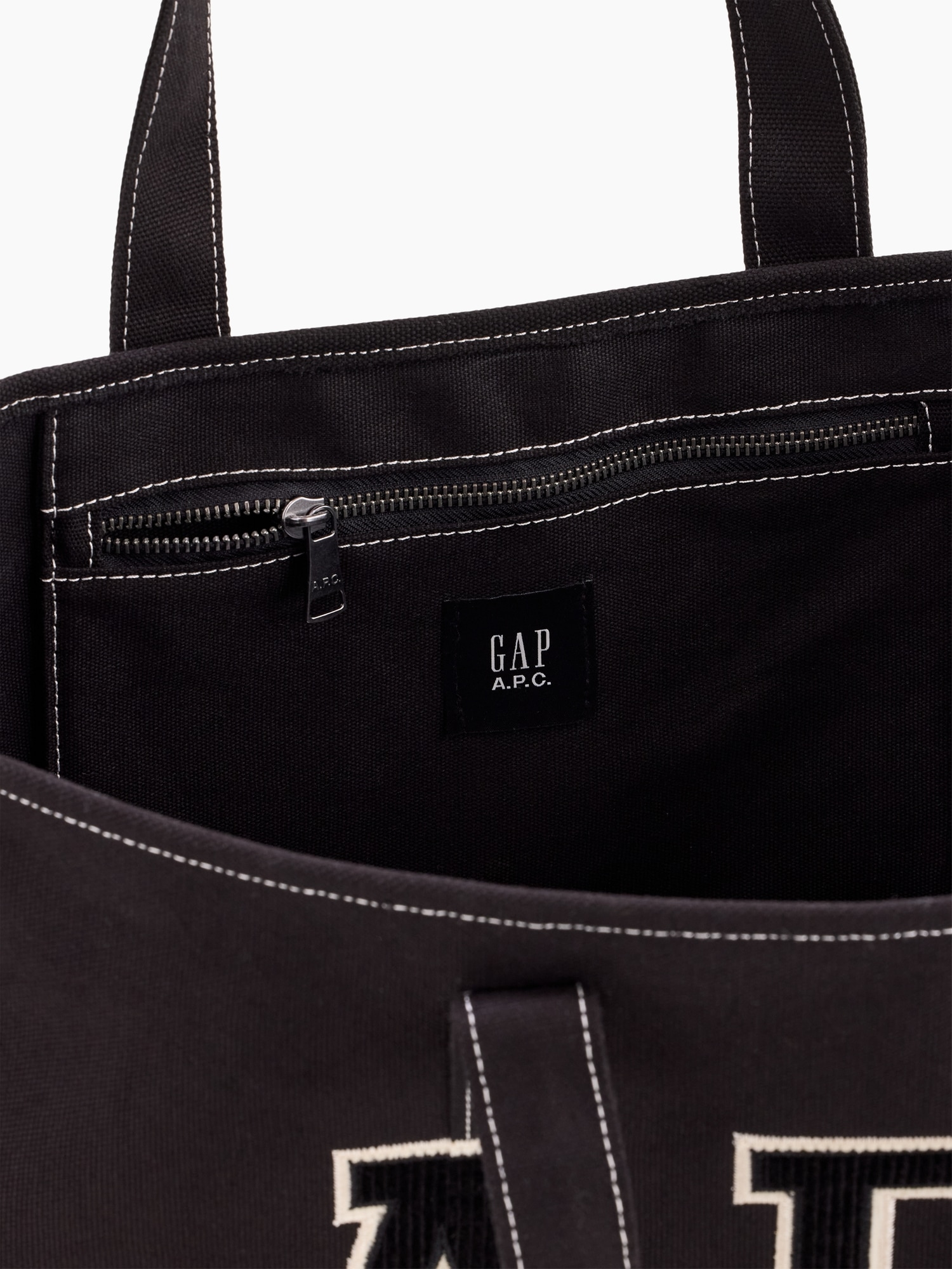 × A.P.C. Logo Tote Bag