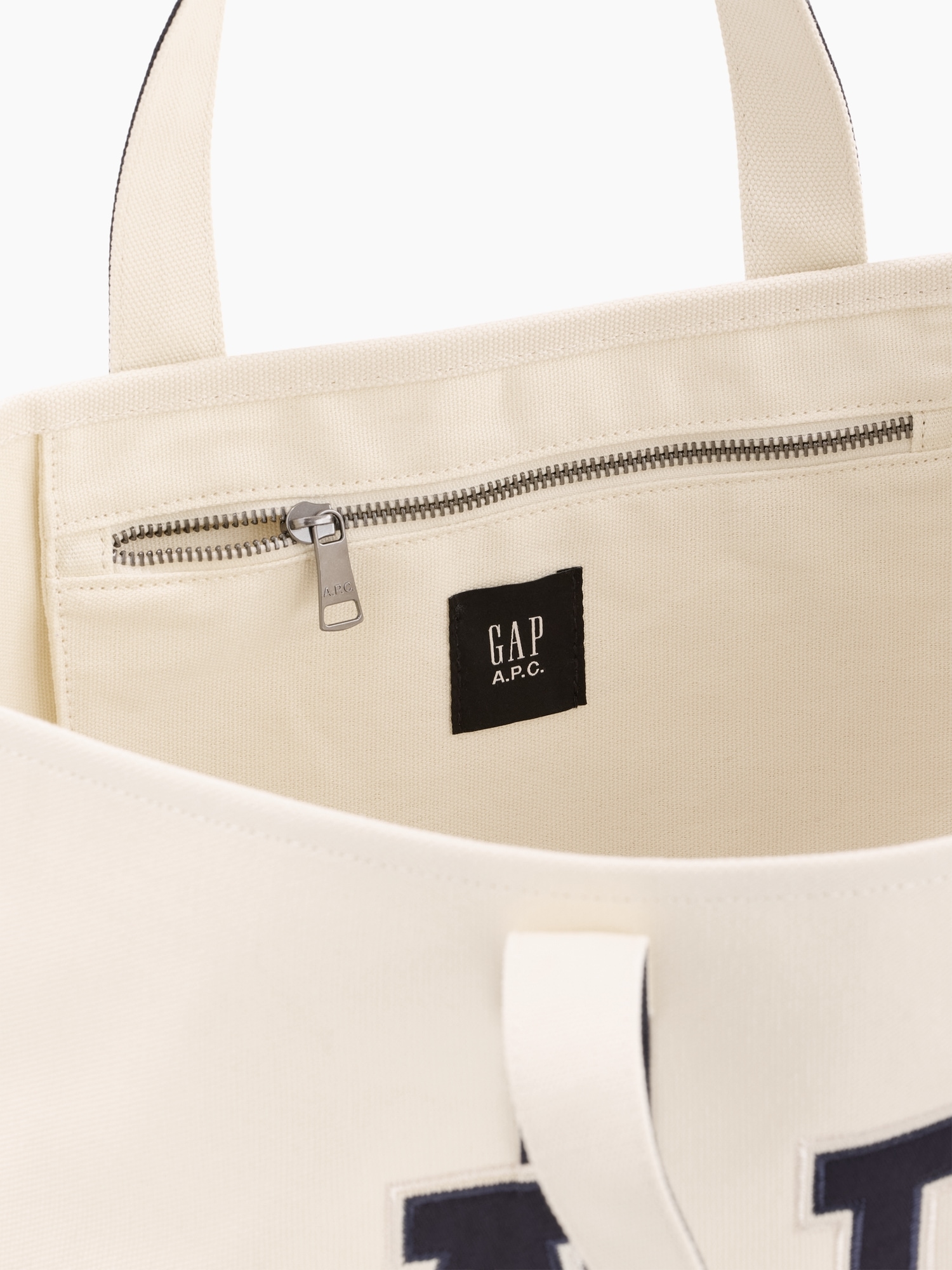 × A.P.C. Logo Tote Bag