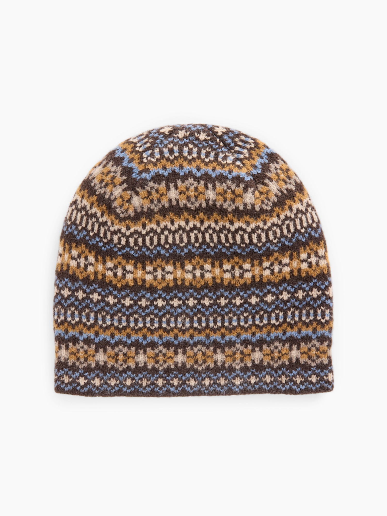 CashSoft Fair Isle Beanie