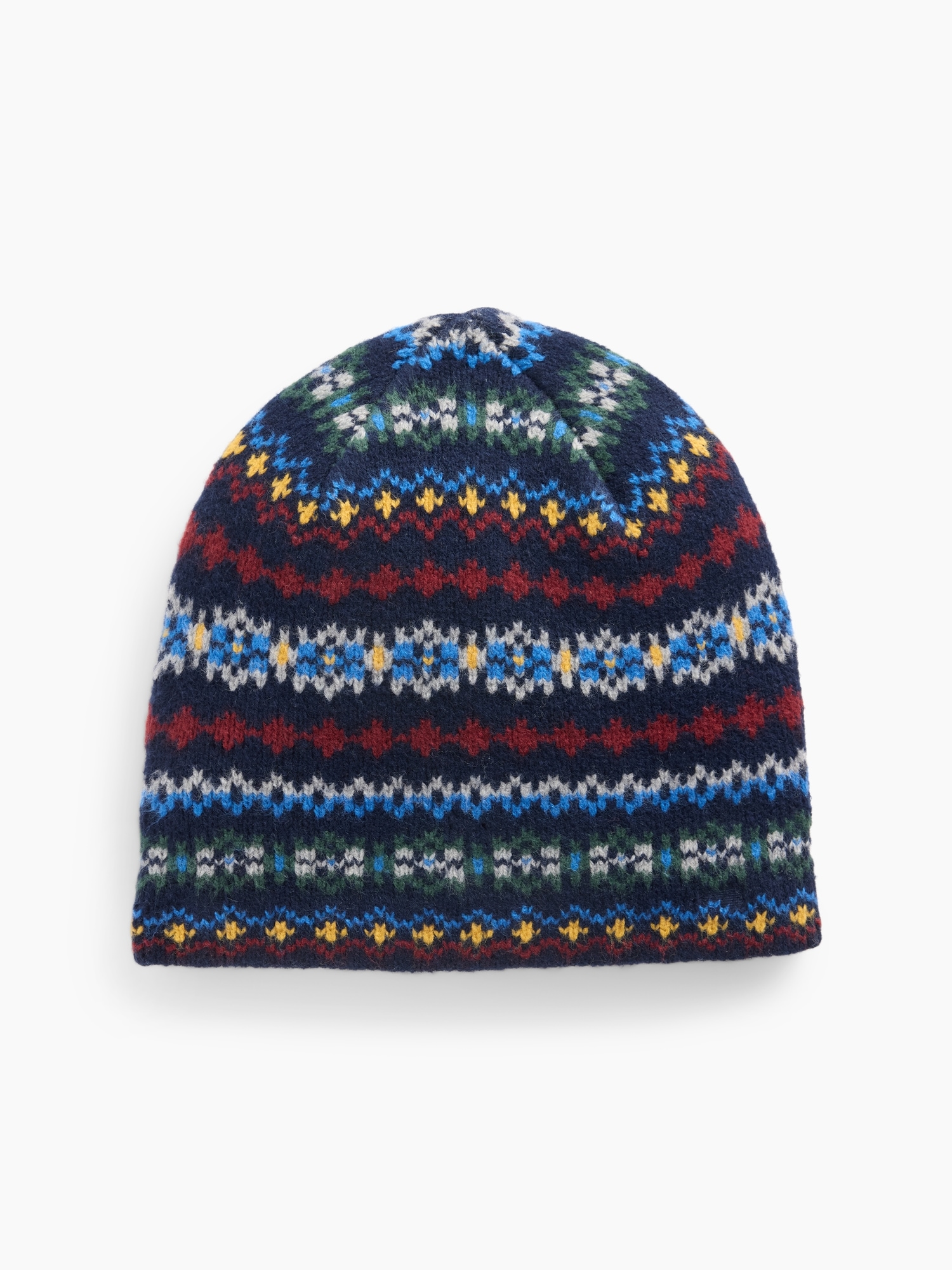 CashSoft Fair Isle Beanie