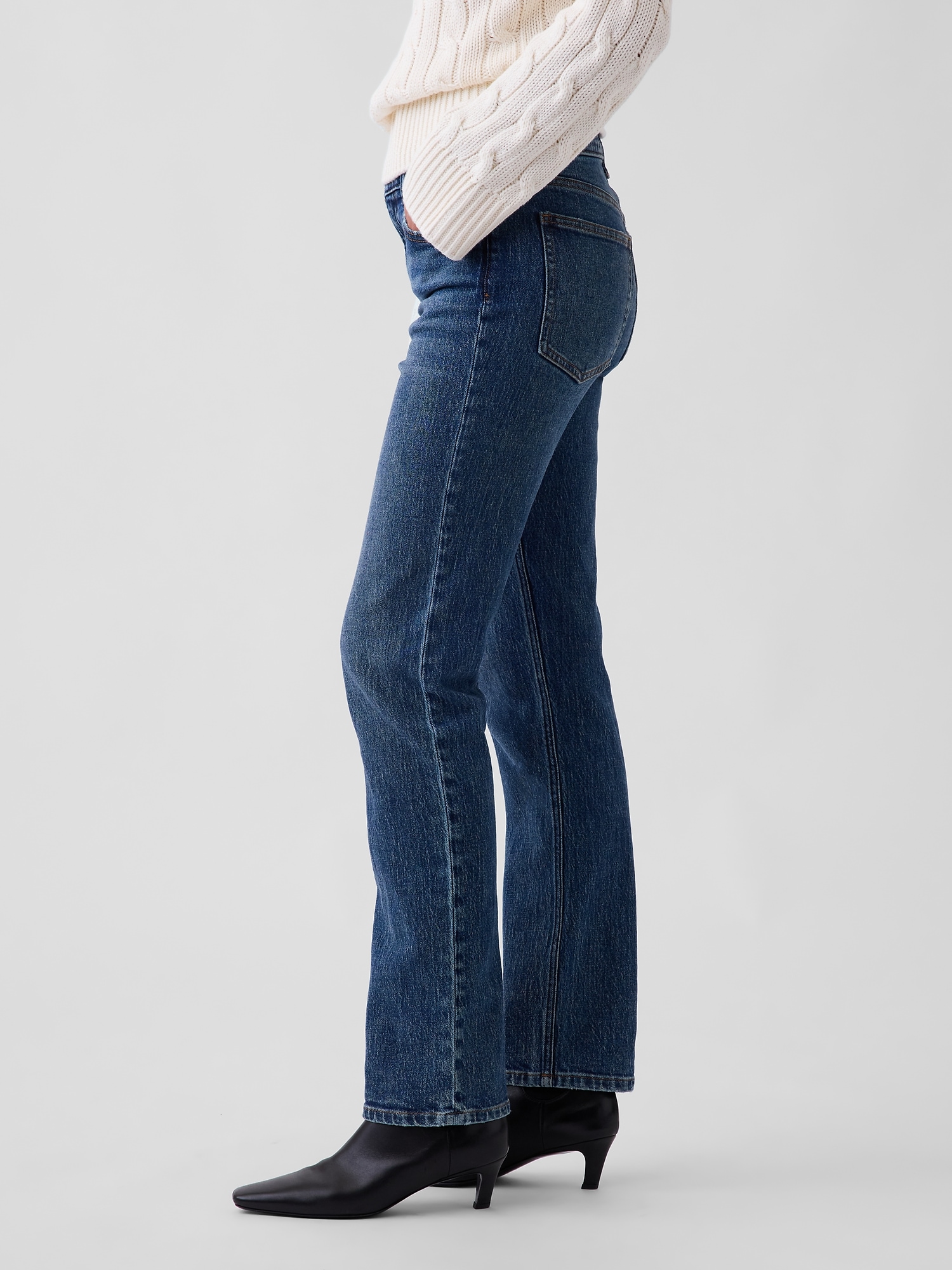 High Rise '90s Slim Straight Jeans