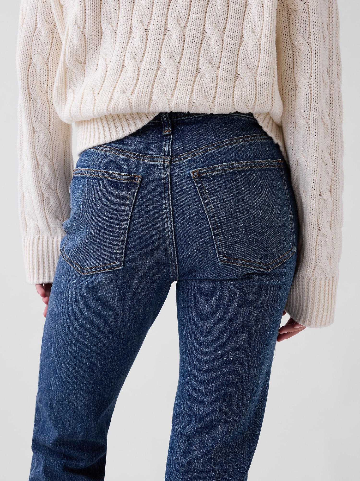 High Rise '90s Slim Straight Jeans