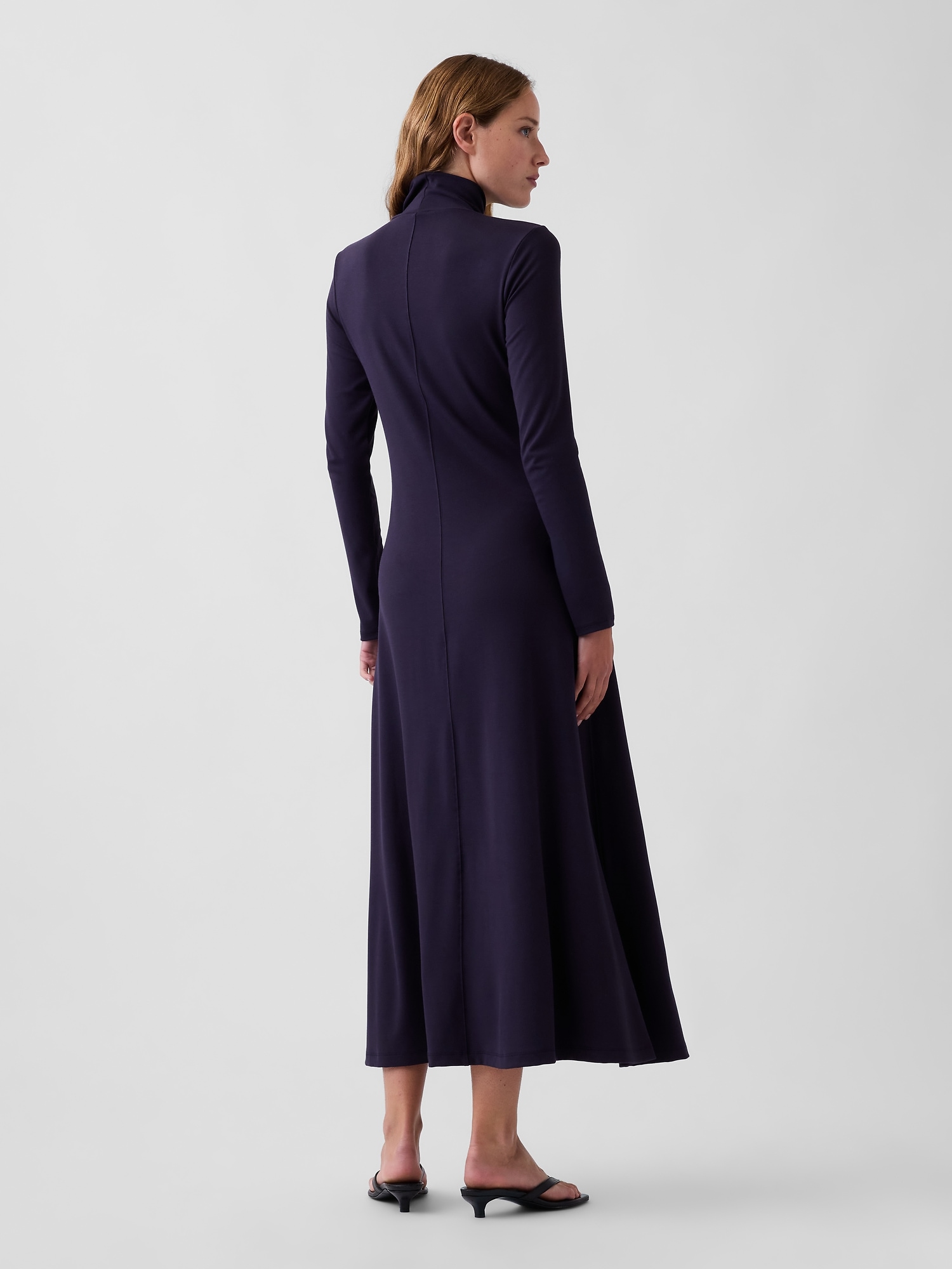 Mockneck Maxi Dress