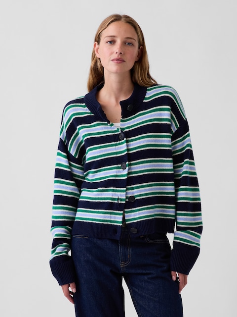 CARDIGAN SURDIMENSIONNÉ ÉPAIS EFFET CACHEMIRE