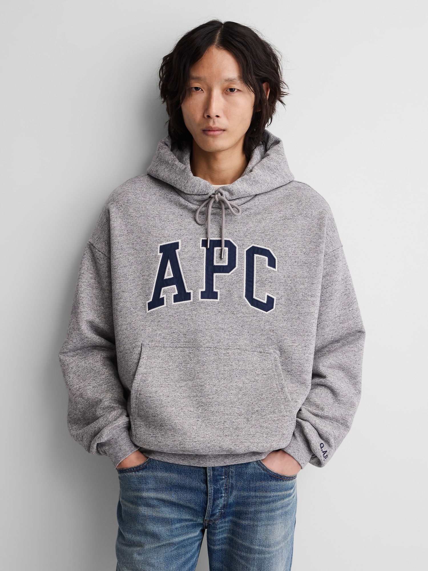 Gap × A.P.C. Extra Heavyweight Logo Hoodie