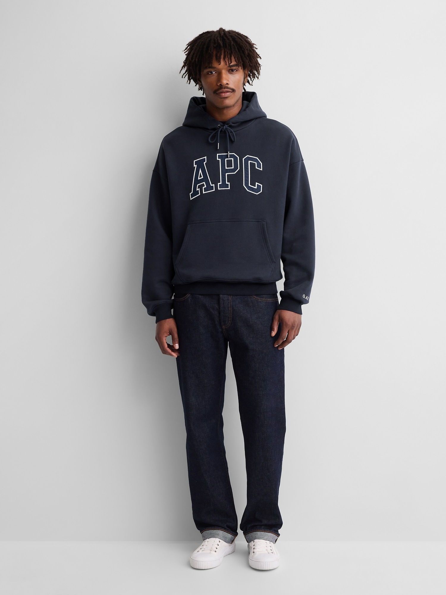 A.P.C. Extra Heavyweight Logo Hoodie