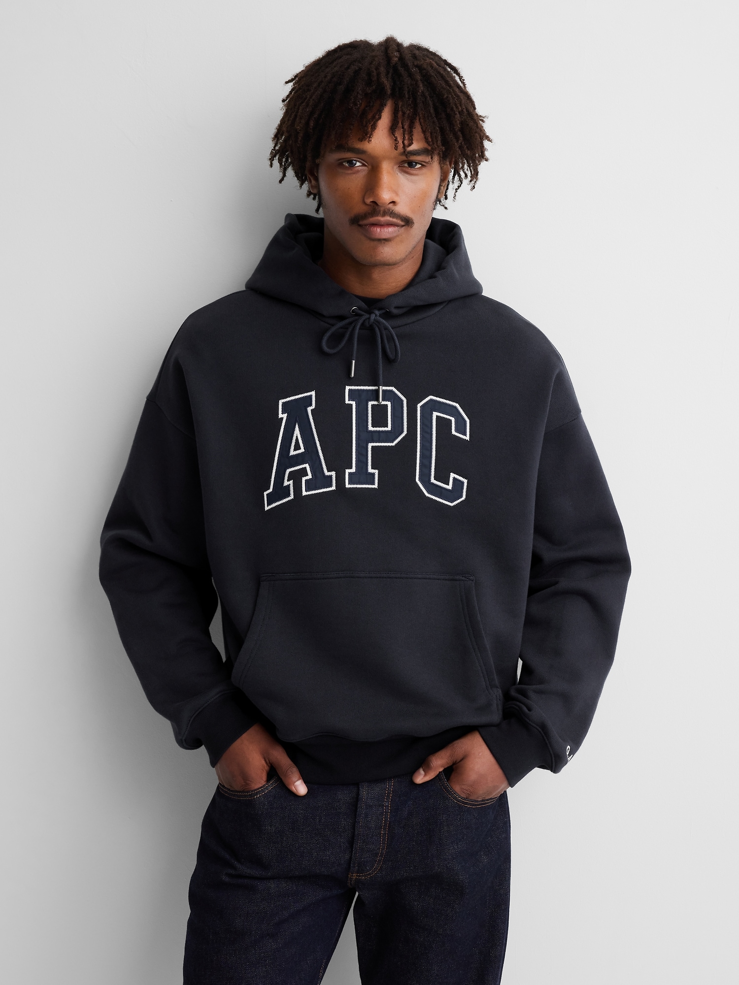 A.P.C. Extra Heavyweight Logo Hoodie