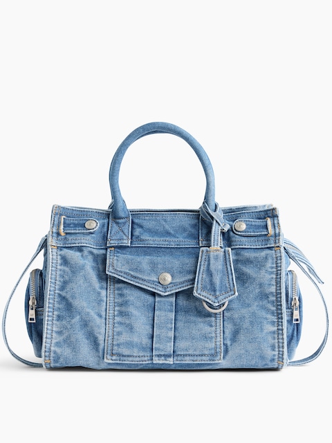 SACOCHE À CINQ POCHES EN DENIM