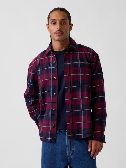 CHEMISE DÉCONTRACTÉE EN FLANELLE