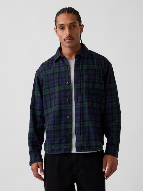 CHEMISE DÉCONTRACTÉE EN FLANELLE