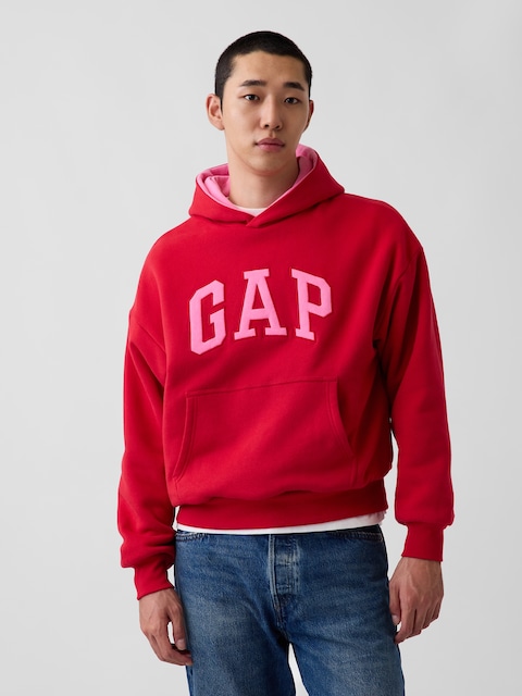 Adult VintageSoft Reversible Oversized Logo Hoodie