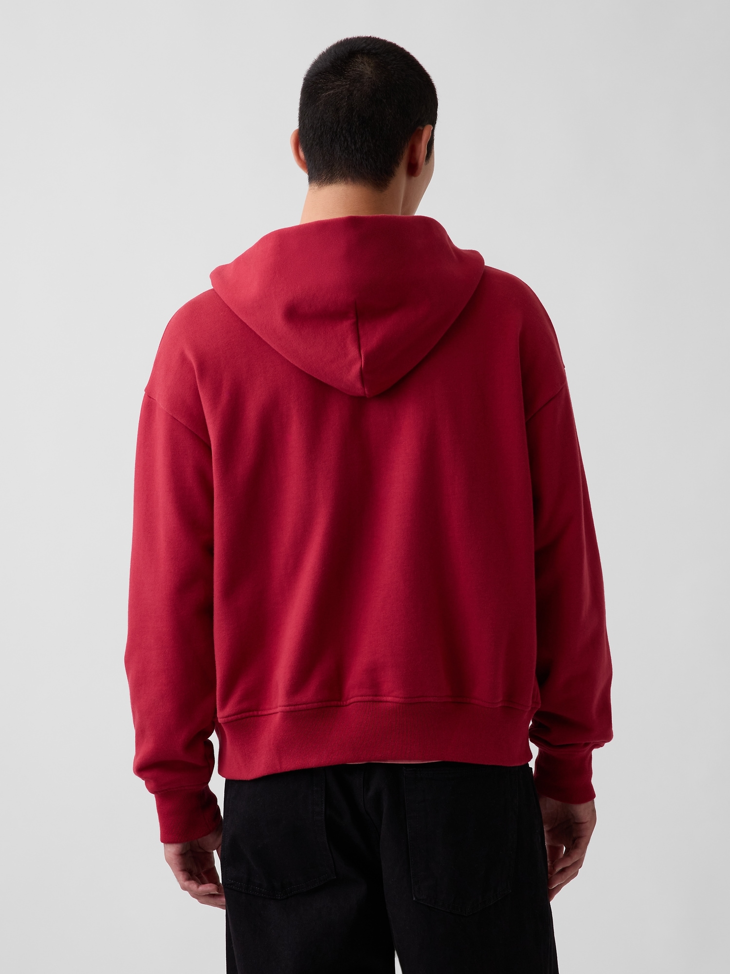 Adult Heavyweight Oversized Zip Hoodie