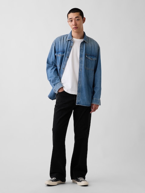 JEANS SEMI-ÉVASÉ