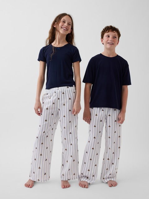 PANTALON DE PYJAMA EN FLANELLE RECYCLÉE POUR ENFANT