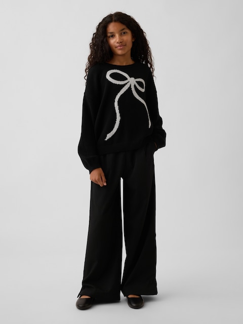 Kids Easy Wide-Leg Drawstring Pants