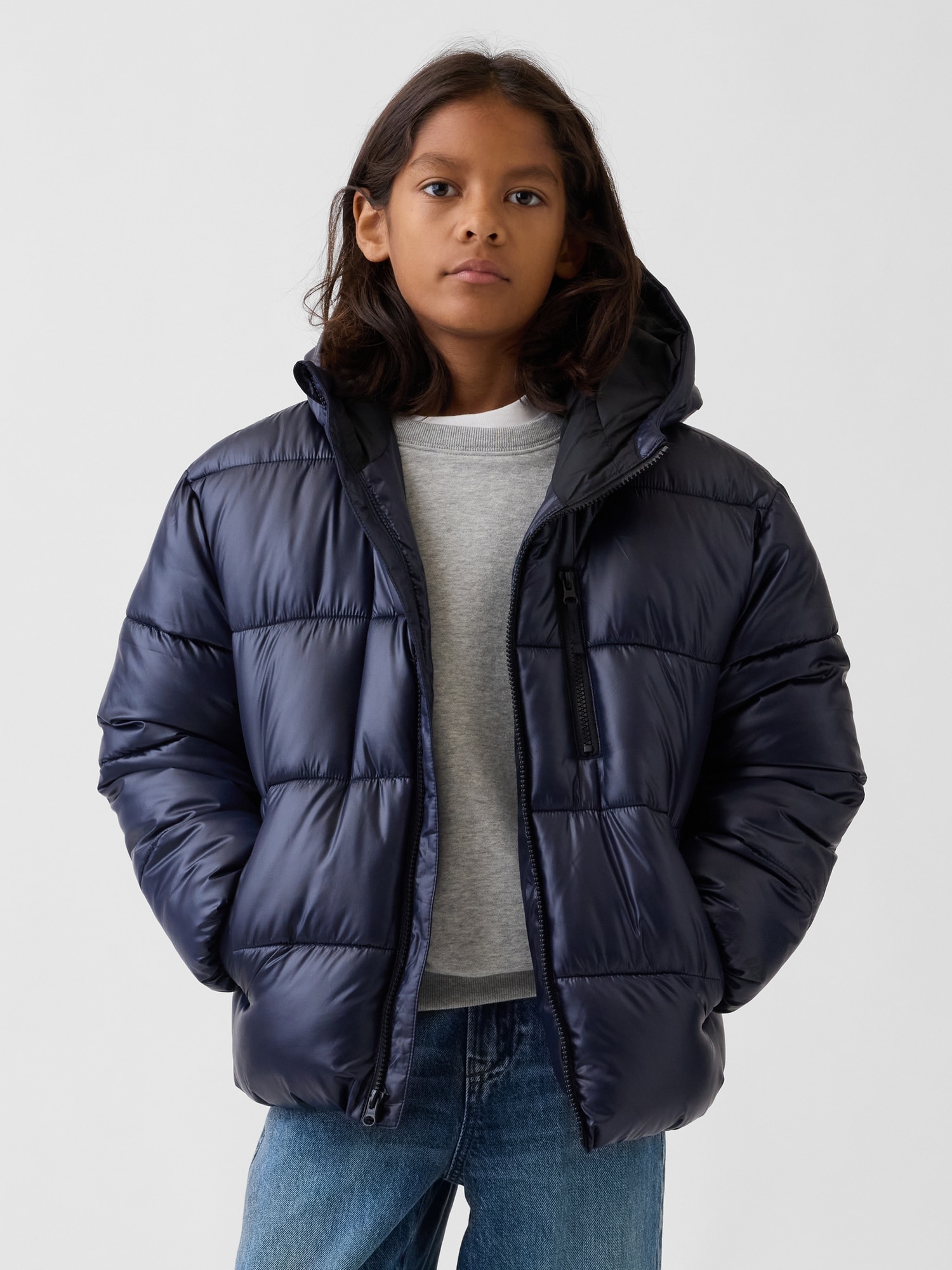 Veste rembourrée épaisse en matière recyclée pour Enfant