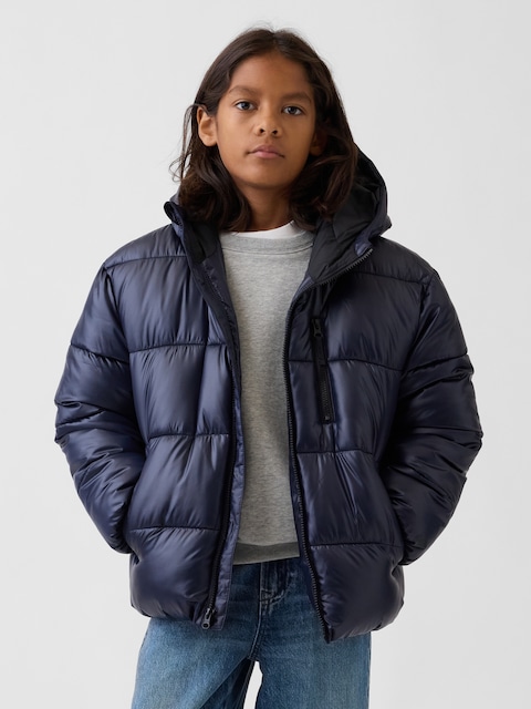 Kids Recycled Heavyweight Puffer Jacket