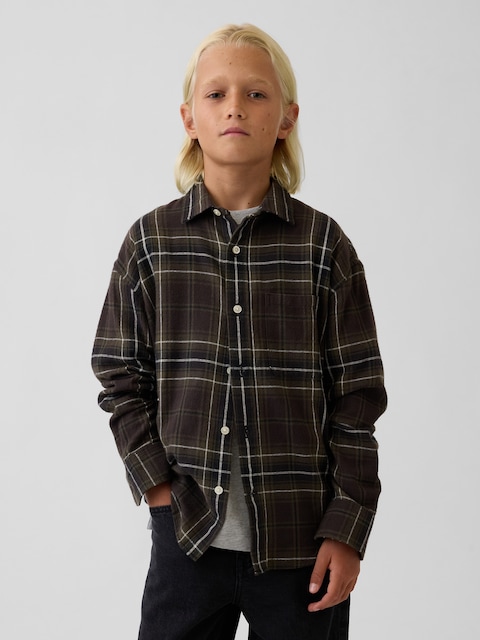 Relaxed Flannel Shirt