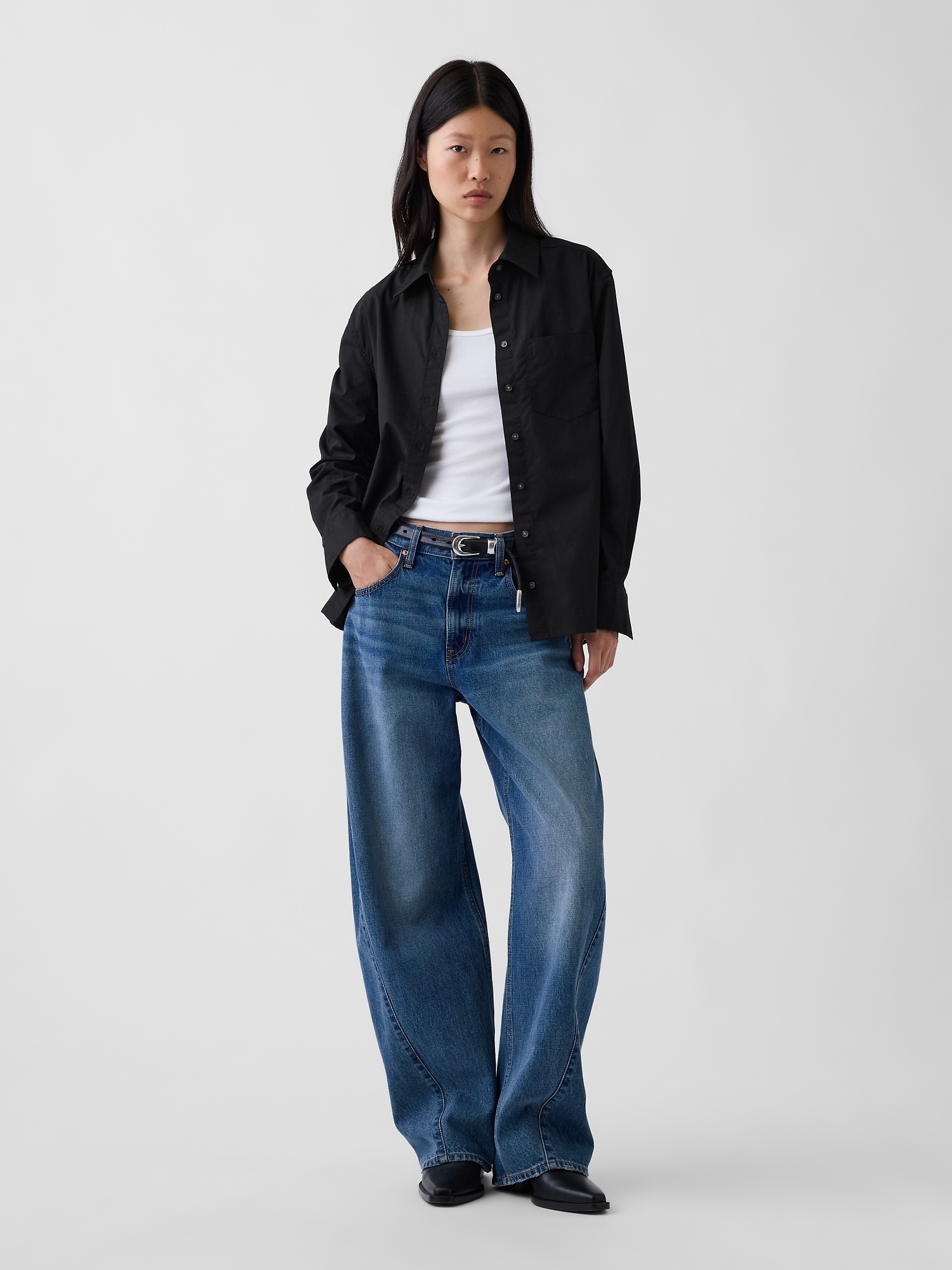 Organic Cotton Poplin Classic Shirt