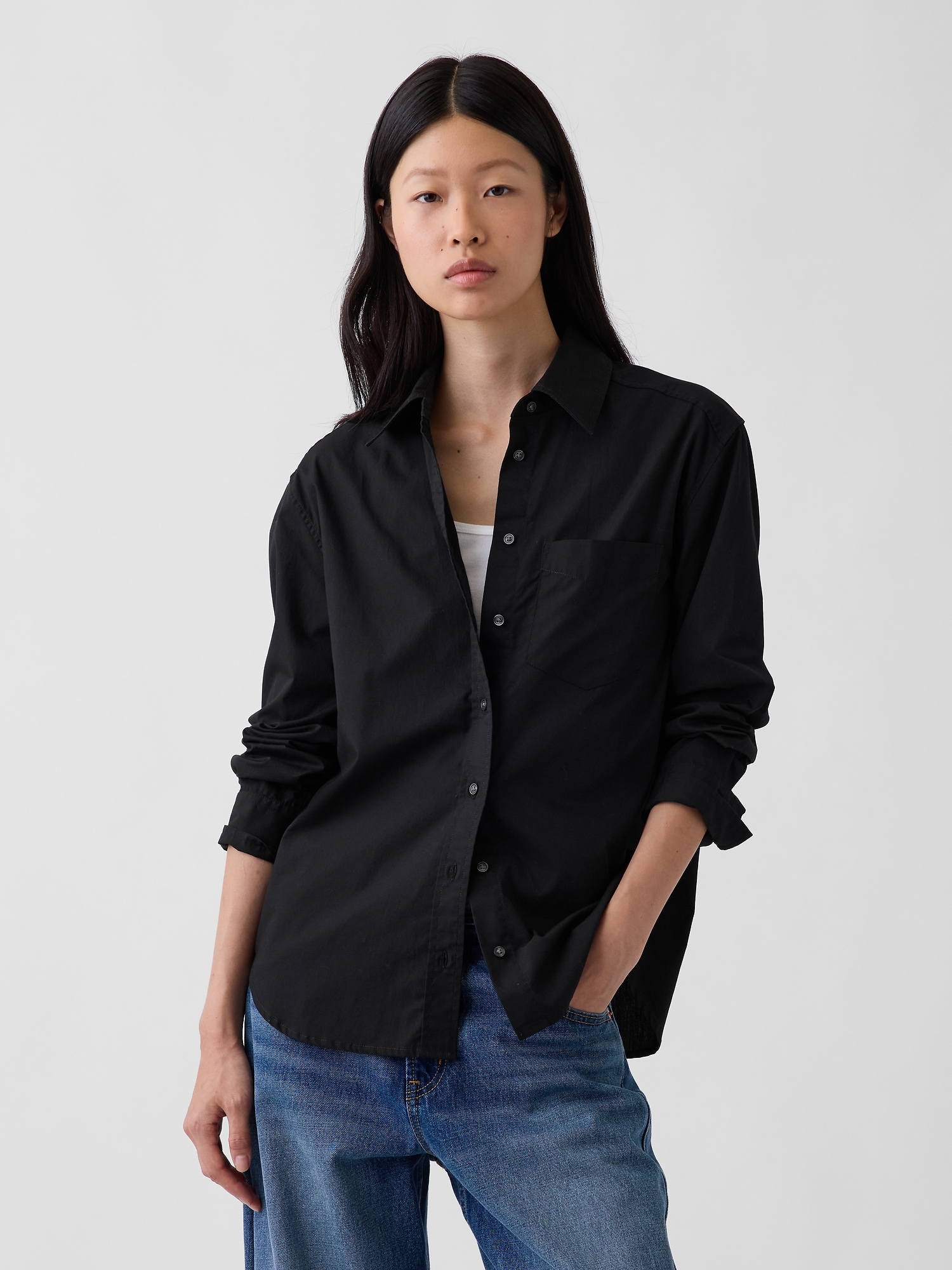 Organic Cotton Poplin Classic Shirt