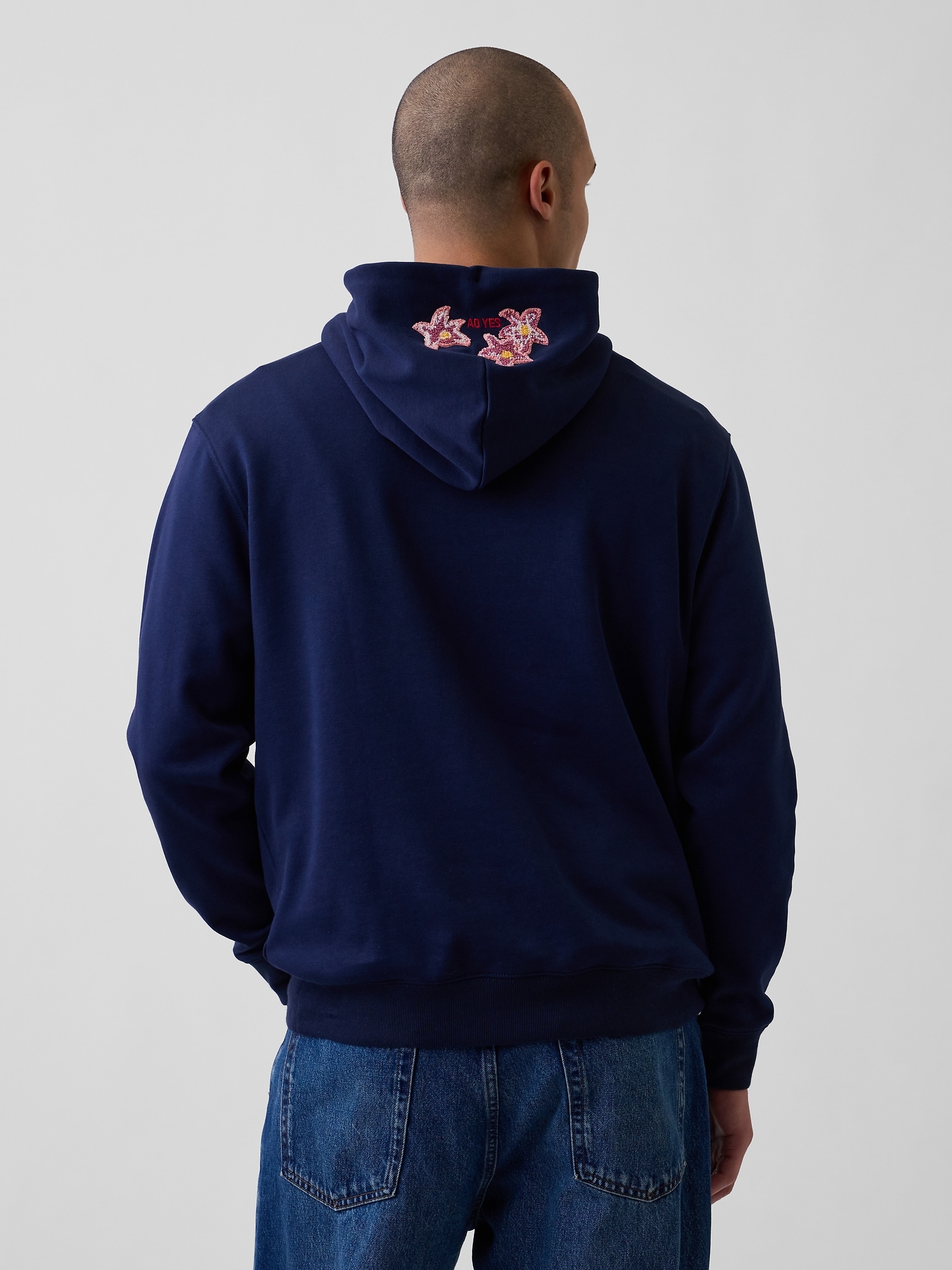 Adult Heavyweight Logo Hoodie by  AO YES