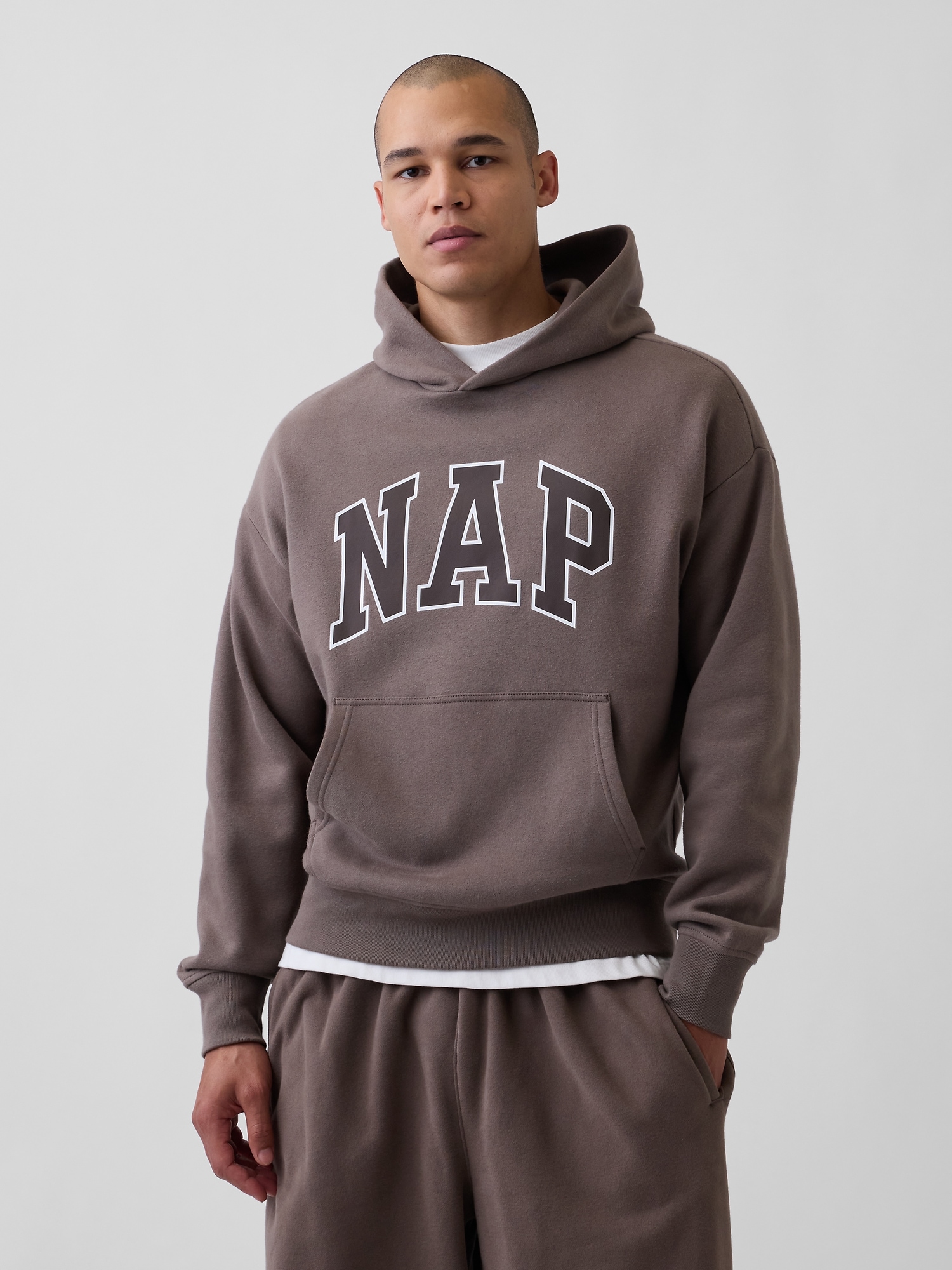 Adult VintageSoft NAP Logo Hoodie