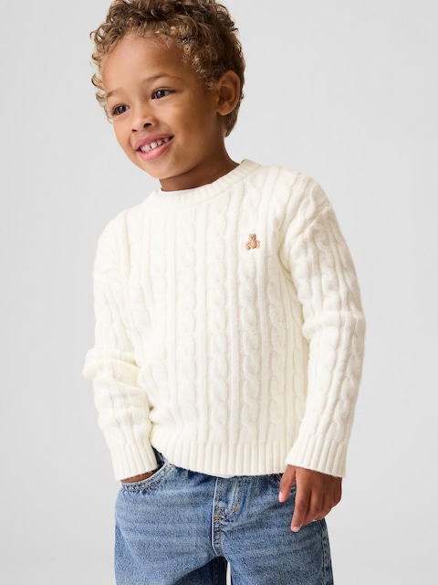 Baby & Toddler CashSoft Cable-Knit Sweater