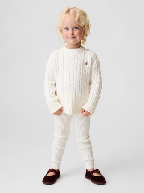 Baby & Toddler CashSoft Rib Sweater Leggings