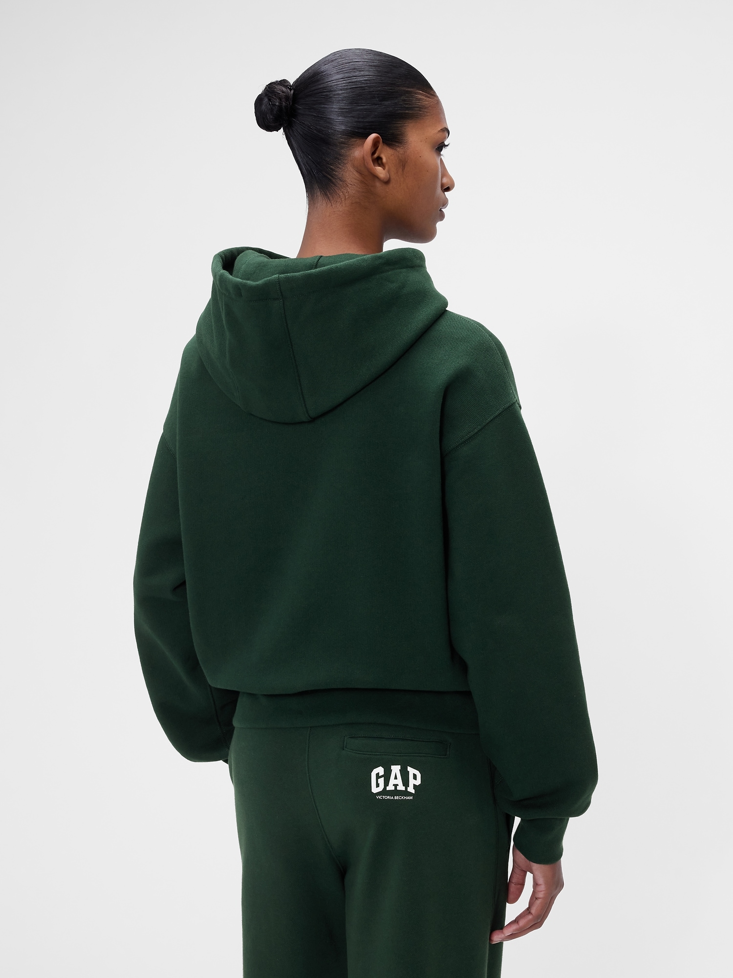 × Victoria Beckham Heavyweight French Terry Hoodie