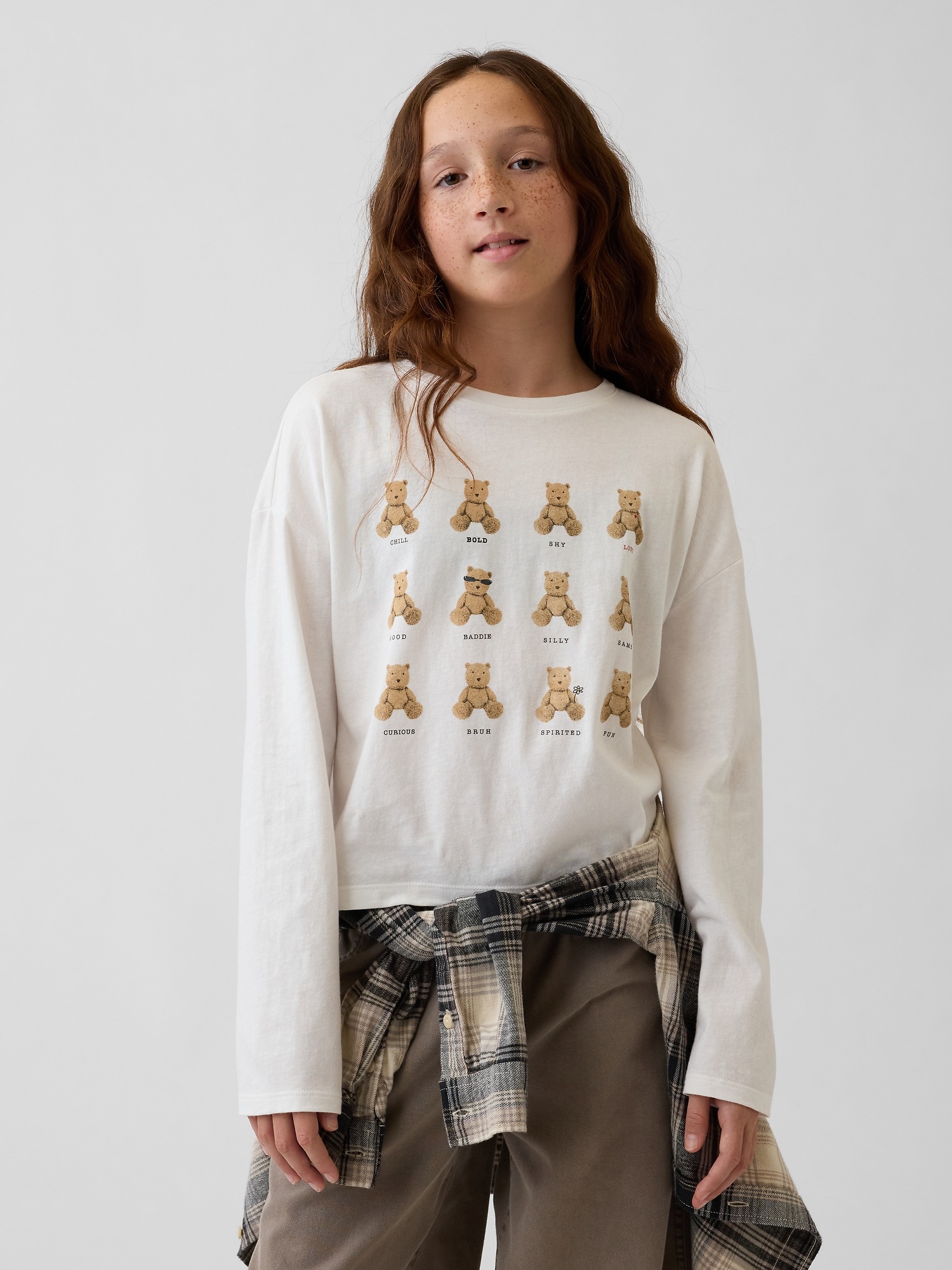Kids Oversized Graphic T-Shirt