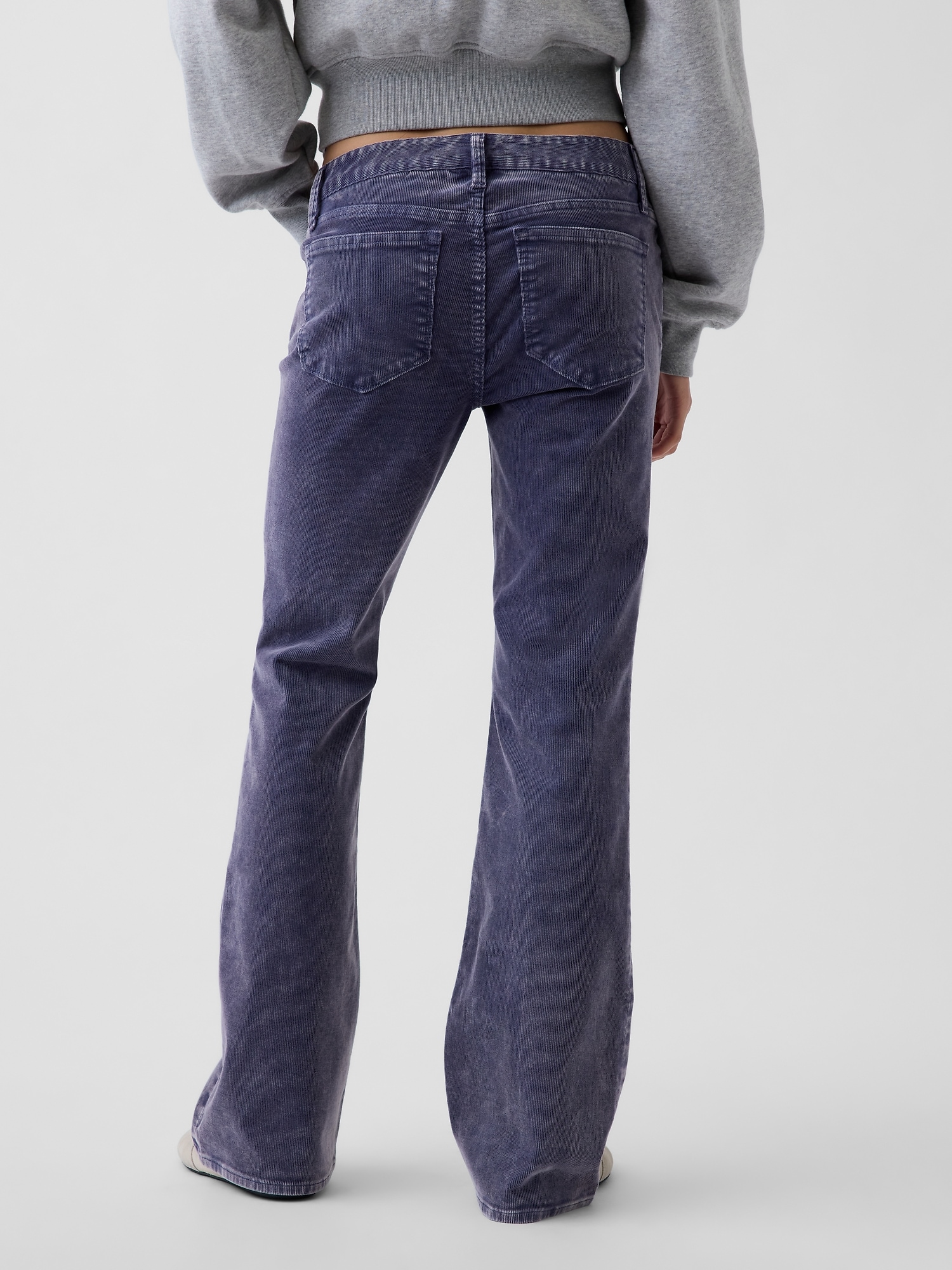 Low Rise Corduroy Long & Lean Pants