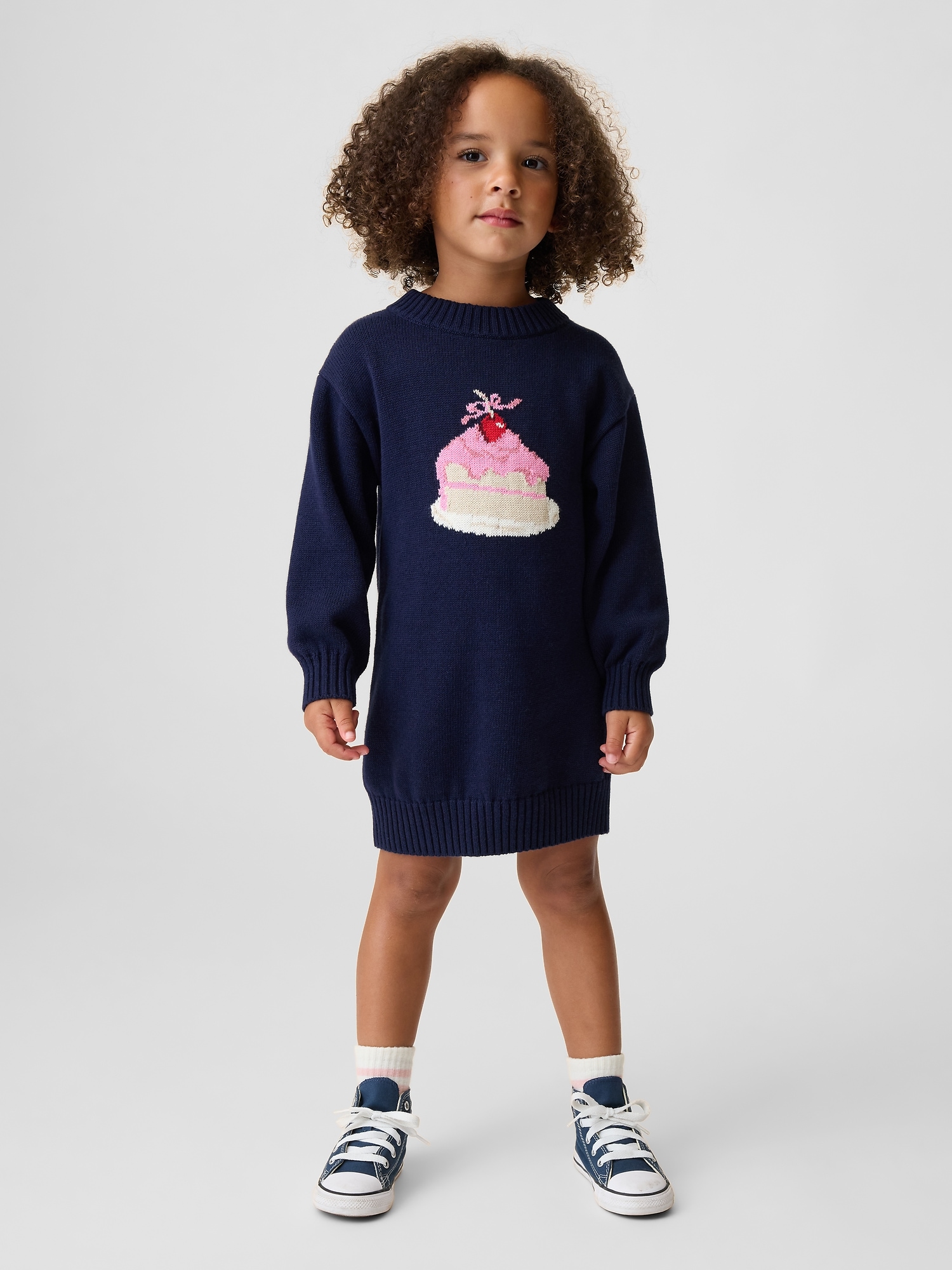 Baby & Toddler Cake Sweater Dress
