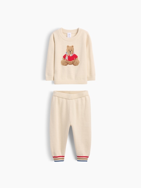 Baby Brannan Bear Sweater Outfit Set