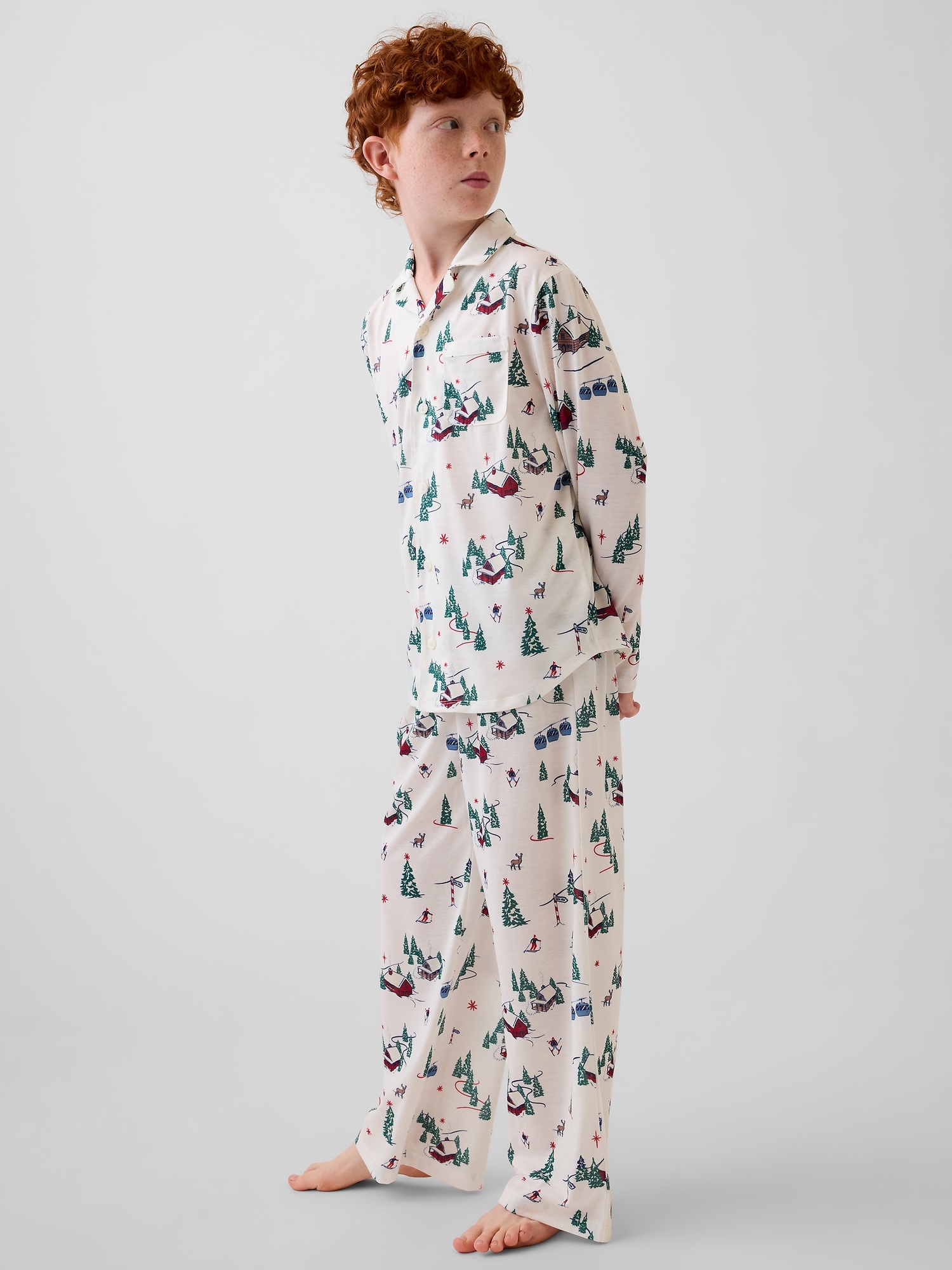 Pyjama décontracté en matière recyclée pour Enfant