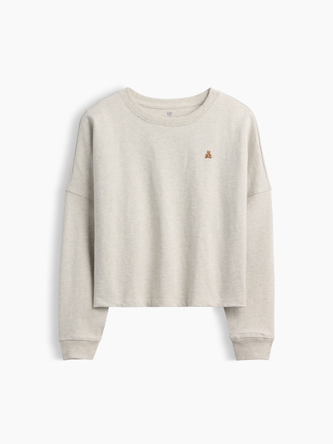 T-SHIRT SURDIMENSIONNÉ EN TISSU ÉPAIS POUR ENFANT