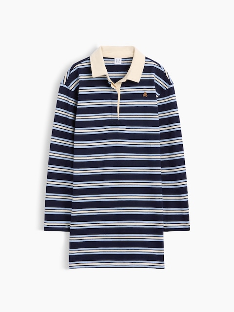 ROBE DE STYLE POLO DE RUGBY DÉCONTRACTÉE POUR ENFANT