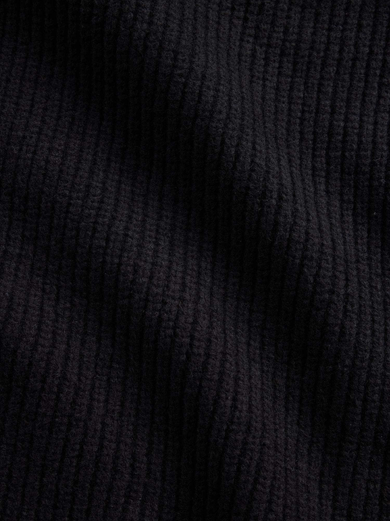 CashSoft Mockneck Sweater Bib