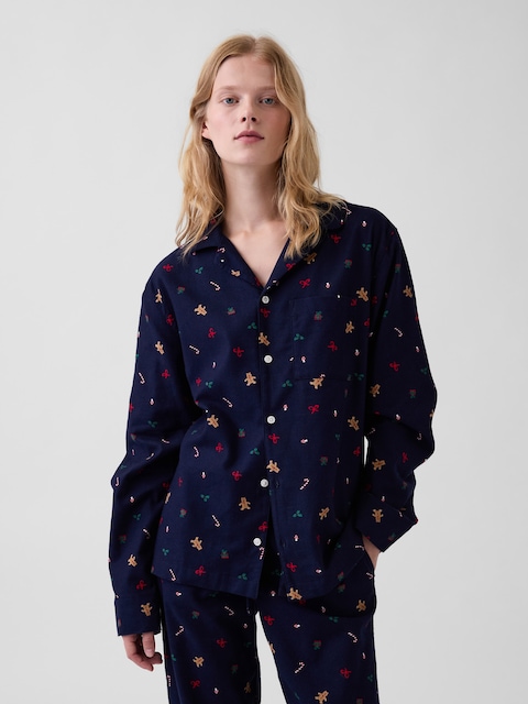 Adult Softest Flannel PJ Shirt