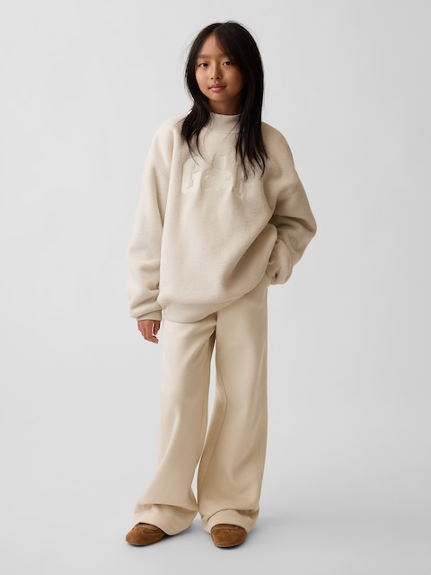 PANTALON DÉCONTRACTÉ EN COTON OUATÉ VINTAGEDOUX POUR ENFANT