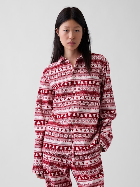 Adult Softest Flannel PJ Shirt